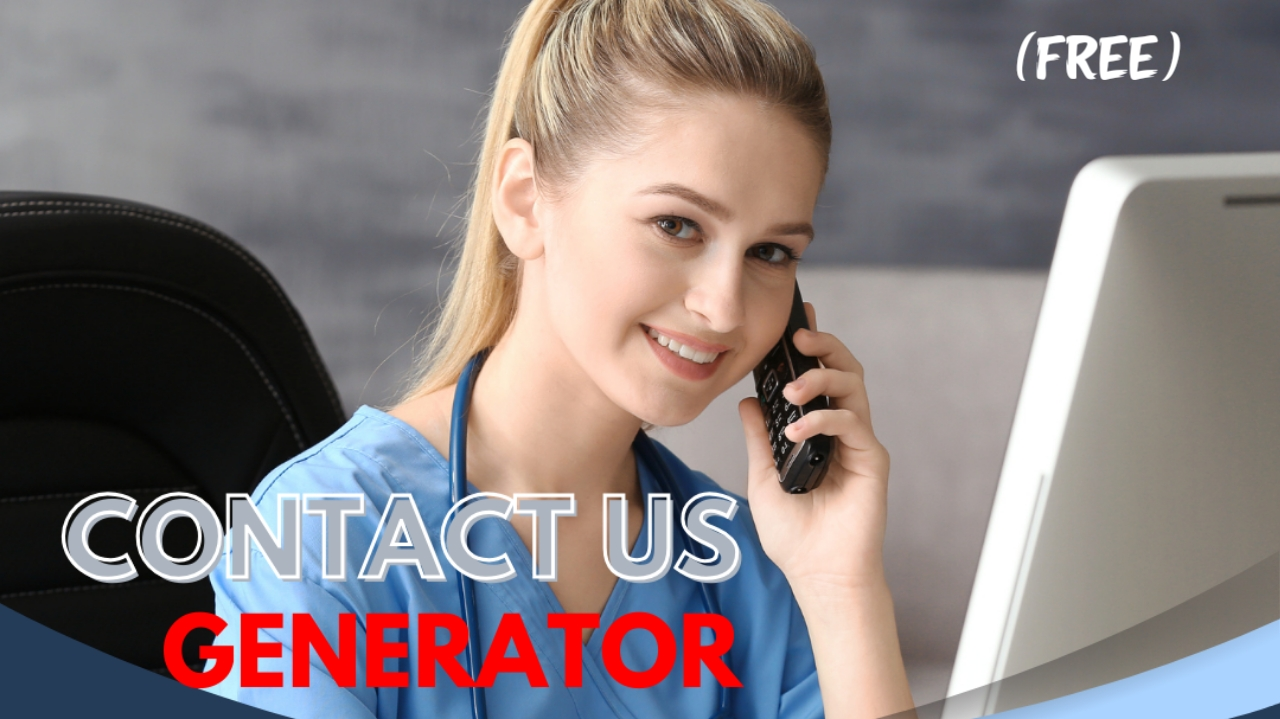 Contact us generator tool